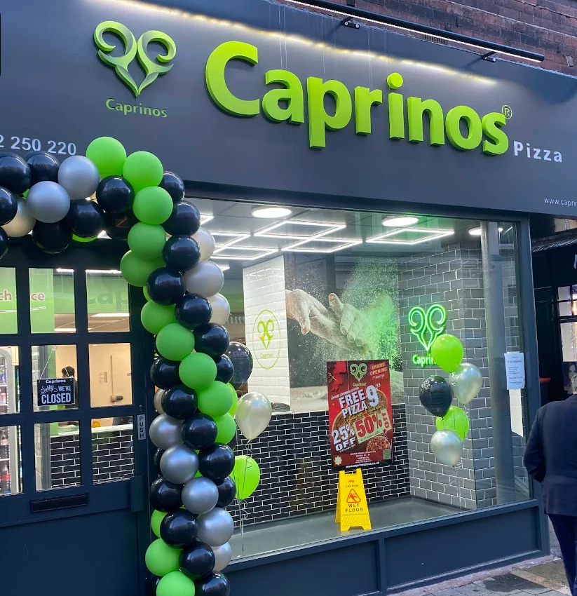 Caprinos Pizza Telford