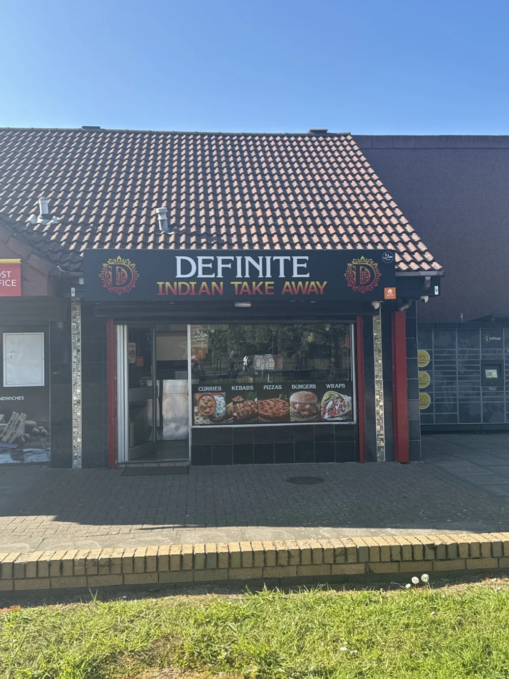 Definite Indian takeaway