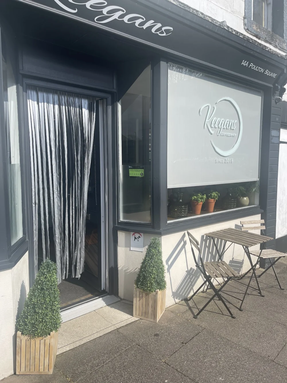 Keegan's coffee & sandwich shop