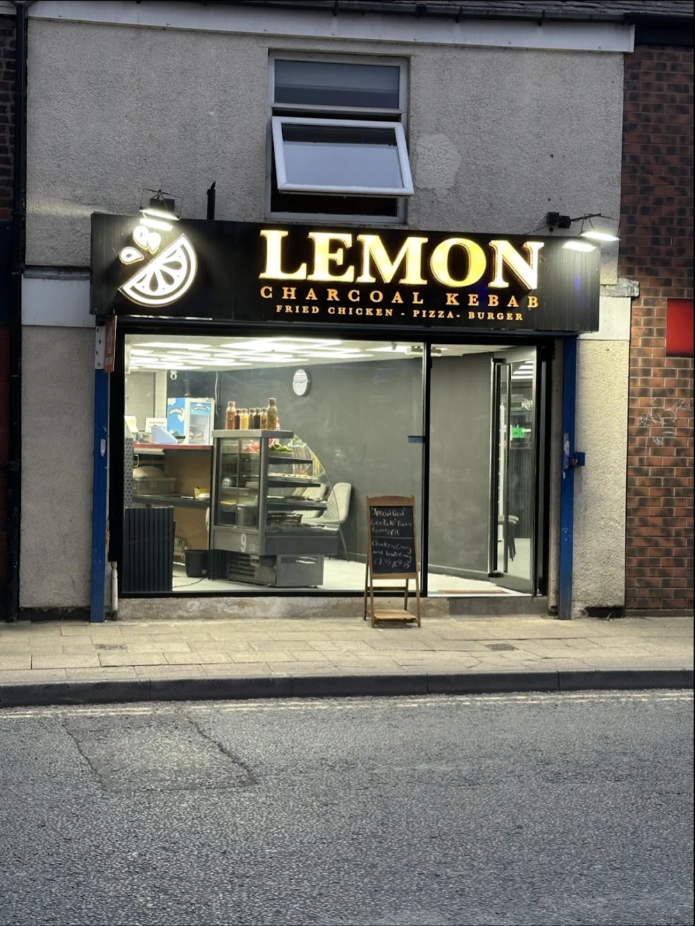 LEMON CHARCOAL KEBAB