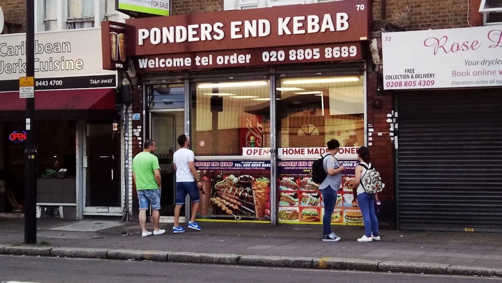 Ponders end kebab
