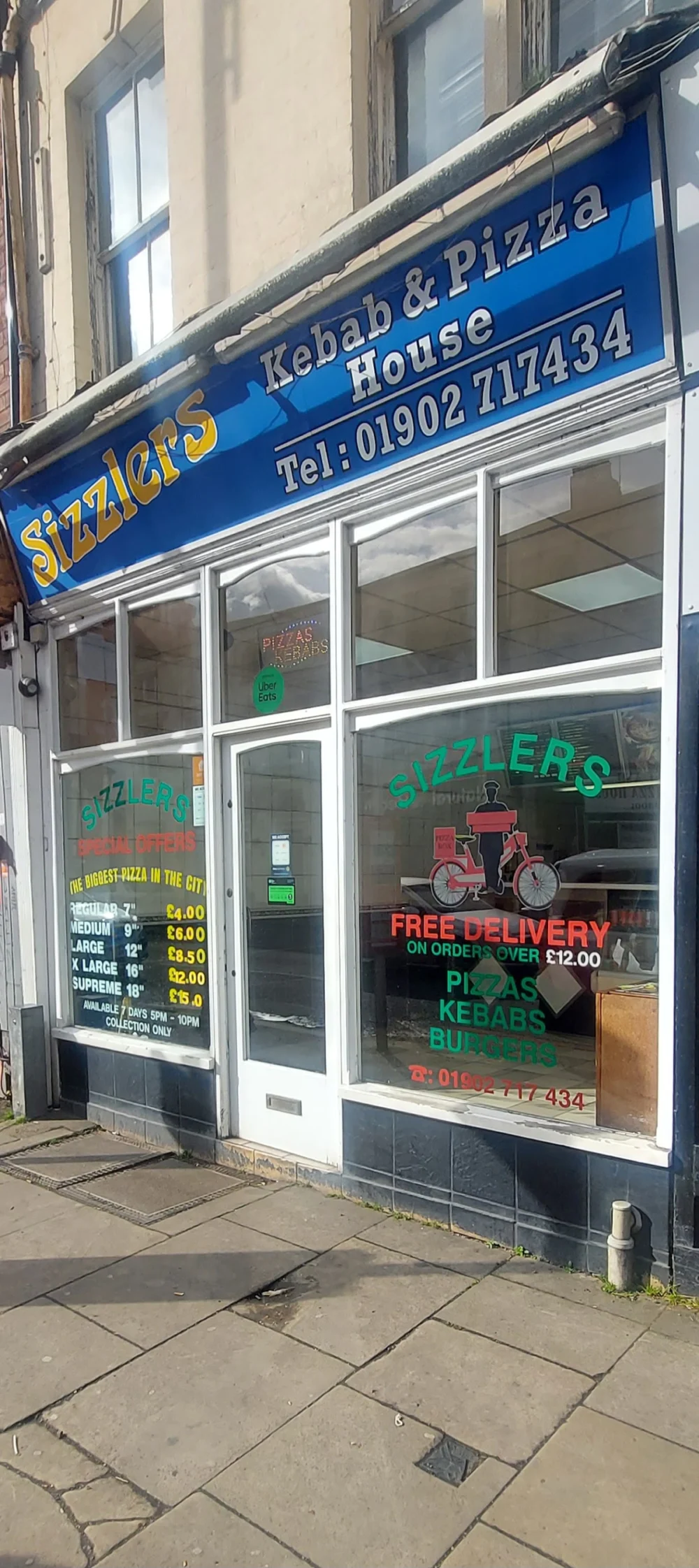 Sizzlers Kebab & Pizza House
