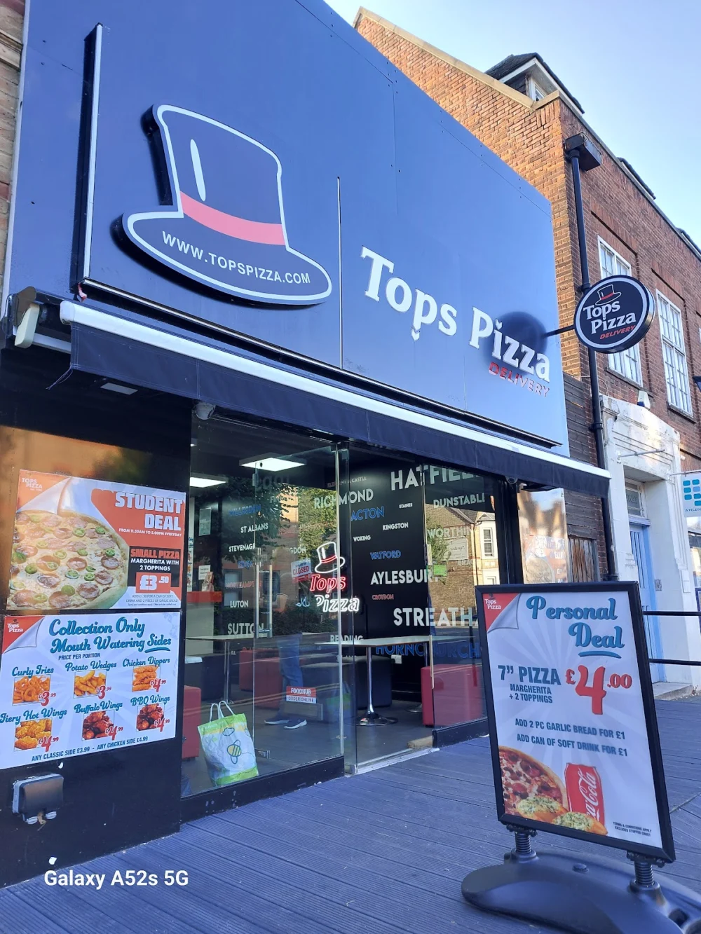 Tops Pizza Peterborough